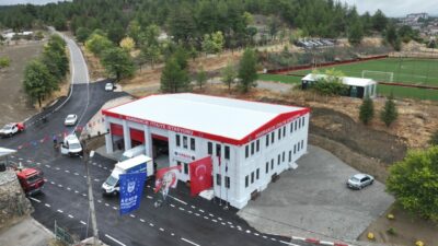 Bursa’nın o ilçesine tam donanımlı itfaiye binası