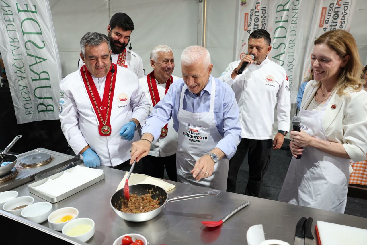 Gastronomi Festivali Bursa’yı dünya sofrasına taşıdı Gastronomi Festivali Bursa’yı dünya sofrasına taşıdı