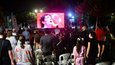 Osmangazi Belediyesi milli heyecanı meydanlara taşıdı