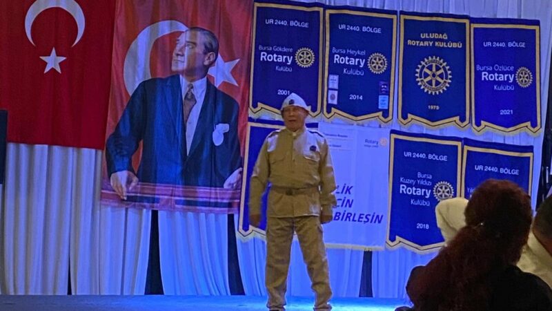 Bursa Rotary Kulüpleri’nden 103. yıl coşkusu 11 Eylül Bursa'nın düşman işgalinden kurtuluşunun 103. yıl dönümü, Bursa