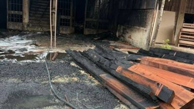 Bursa’da bu imalathane küle döndü