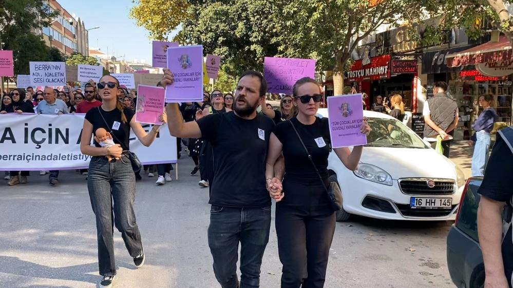 Bursa’da kreşteki havuzda boğulan minik Berra için yürüyüş