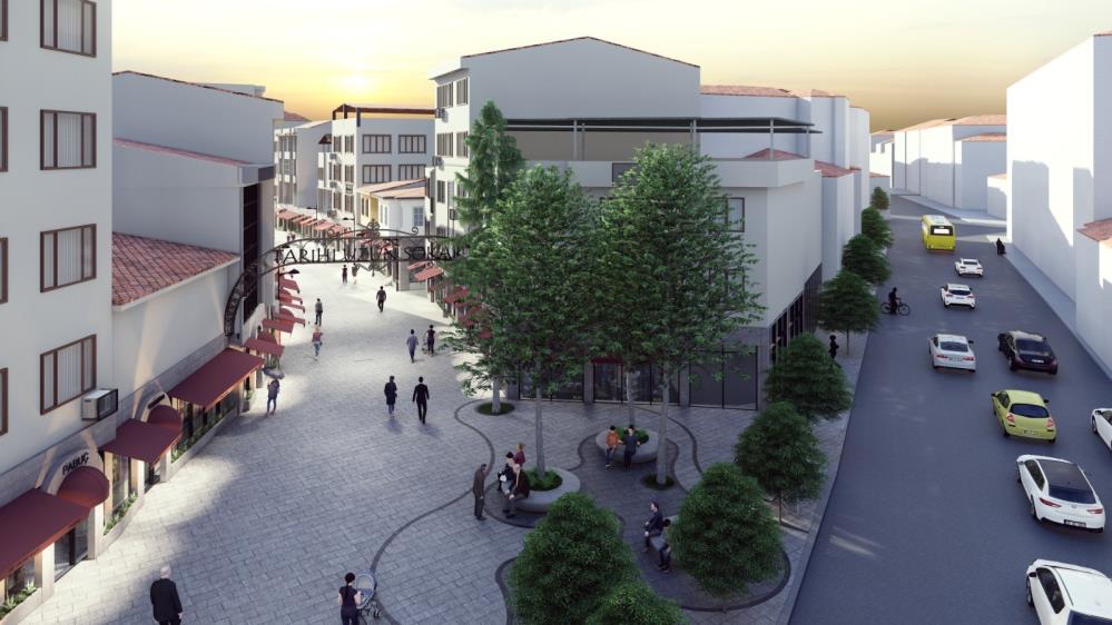 Bursa’nın tarihi çarşısında tarihi dönüşüm