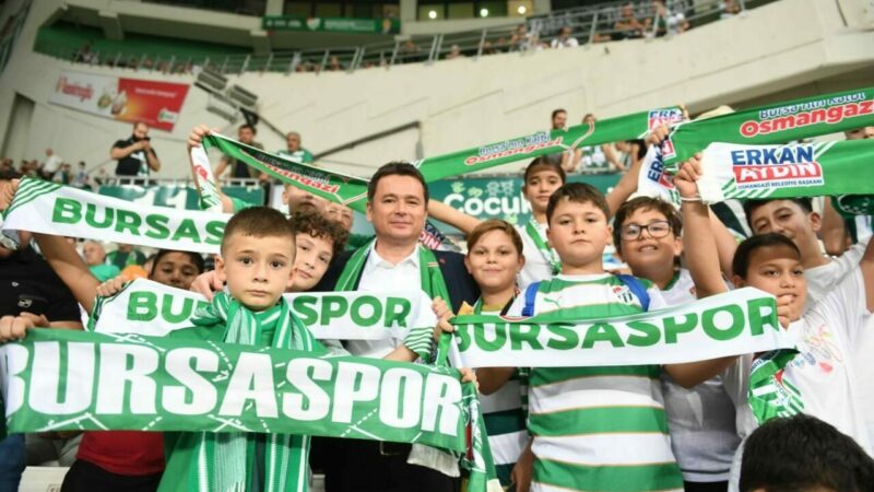 Osmangazi Belediye Başkanı Aydın’dan önemli Bursaspor paylaşımı! Başkan Enes Çelik’ten yanıt…