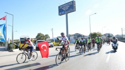 Bursa’da pedallar iyilik için döndü