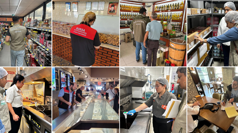 Bursa’da gıda denetimleri sürüyor