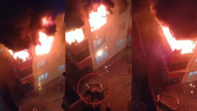 Bursa’daki yangın faciasının görüntüleri ortaya çıktı