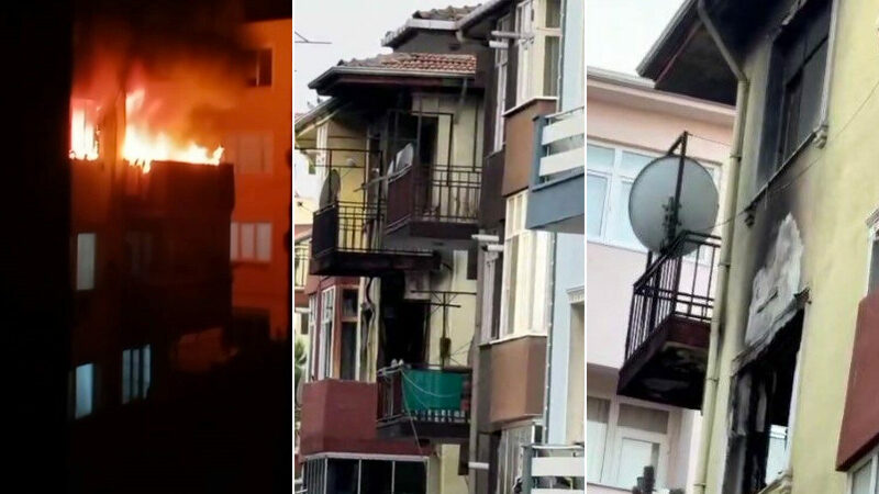 Bursa’nın Karacabey ilçesinde 2’si kadın 1’i çocuk 3 kişinin yanarak