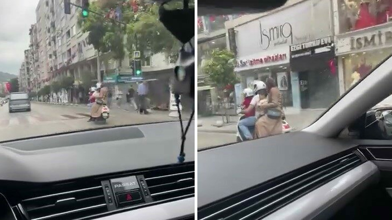 Bursa’da tehlikeli yolculuk