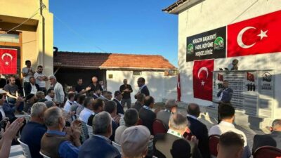 Bursa Orhaneli’de Şehitlik Anıtı açıldı