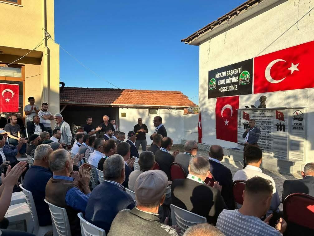 Bursa Orhaneli’de Şehitlik Anıtı açıldı Bursa Orhaneli’de Şehitlik Anıtı açıldı