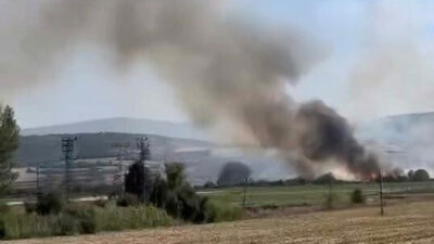 Bursa’da yangın paniği