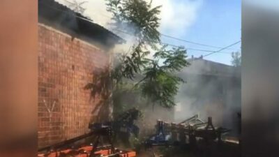 Bursa’da çiftlikte yangın