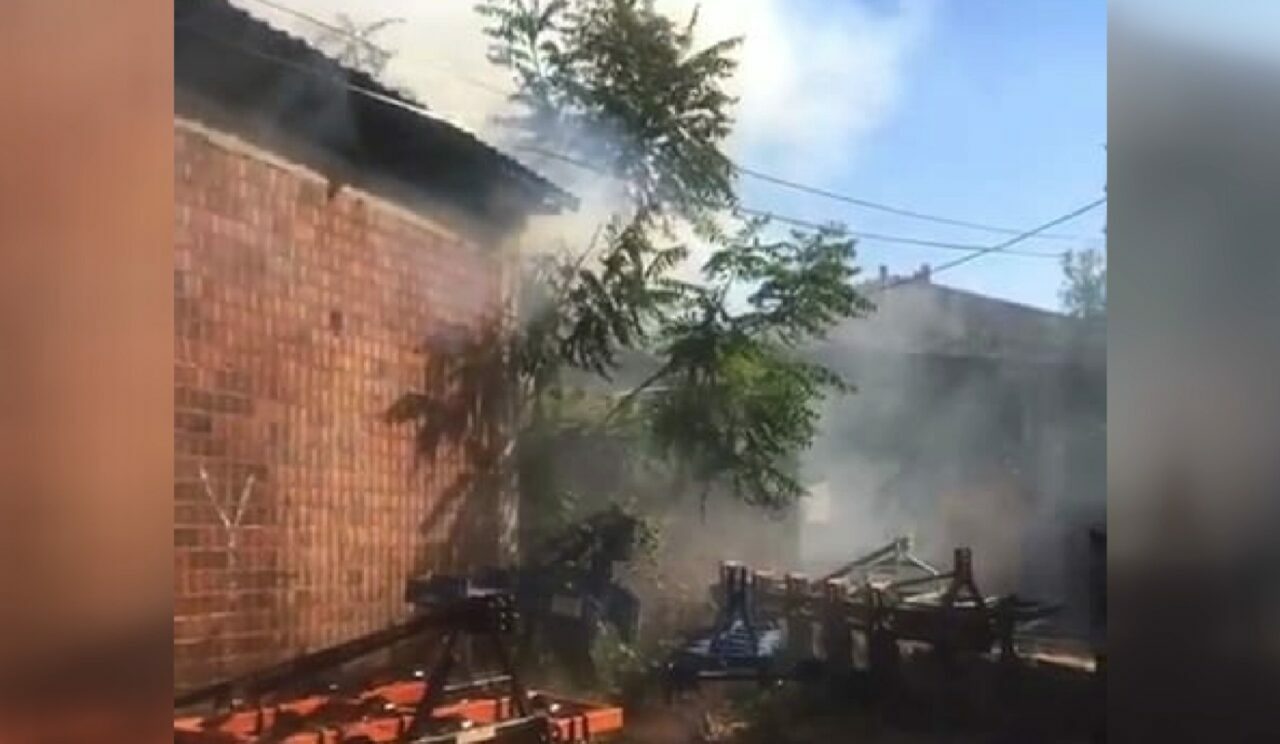 Bursa’da çiftlikte yangın