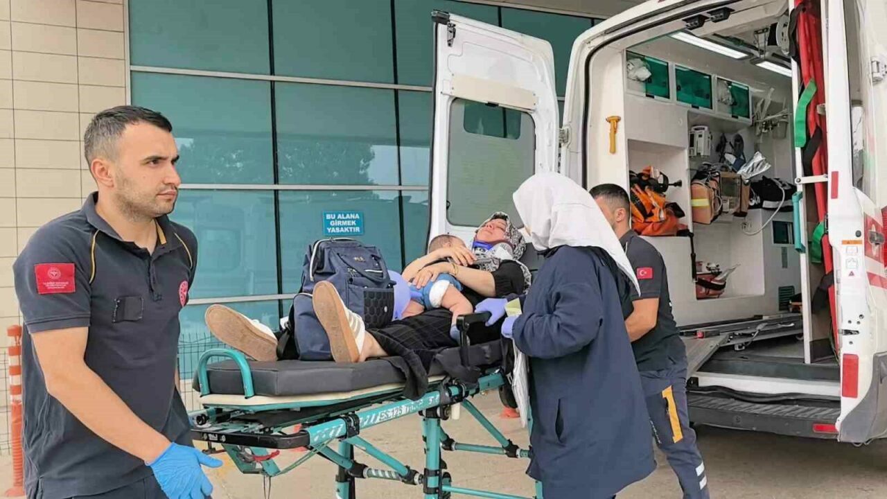 Bursa’da kaza: 2’si çocuk 4 yaralı