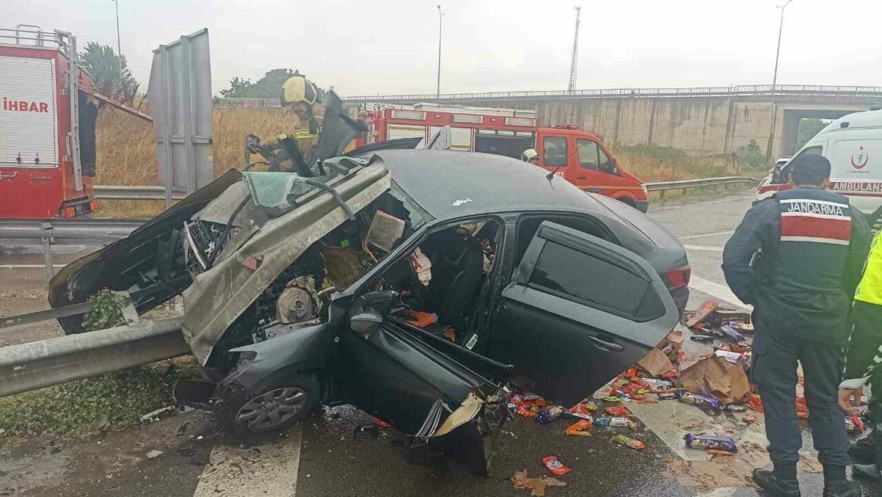 Bursa’da korkunç kaza: 1’i ağır 2 yaralı