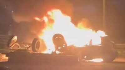 Bursa’da korkunç kaza! Anne-kız ölümden döndü