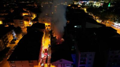 Bursa’da korkutan yangın