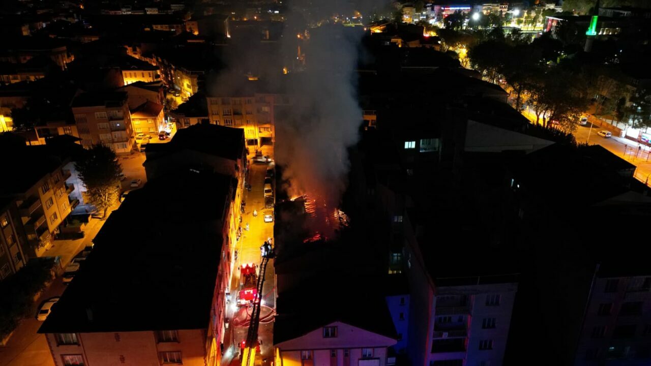 Bursa’da korkutan yangın