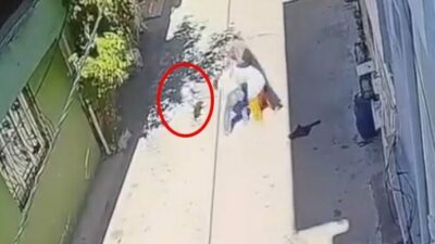 Bursa’da sokak ortasında dehşeti yaşadı