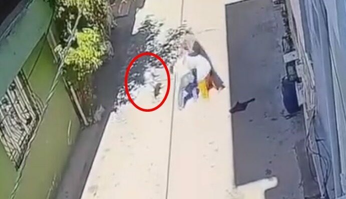 Bursa’da sokak ortasında dehşeti yaşadı