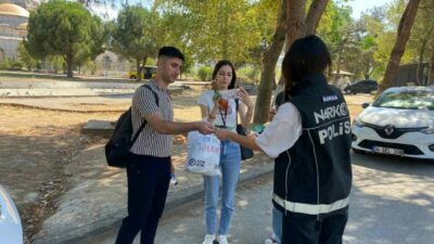 Bursa’da Narkotik Şube, 5 bin kişiyİ bilgilendirdi