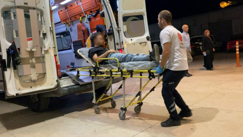 Bursa’nın İnegöl ilçesinde çektiği babaannesinin emekli maaşının gasp edildiğini ve