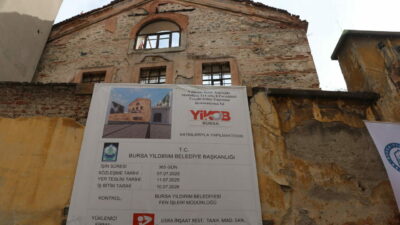 Bursa’daki tarihi kilise, sanat merkezi oluyor