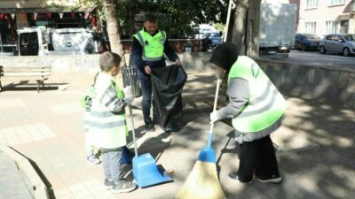 Bursa’nın o ilçesinde topyekün temizlik