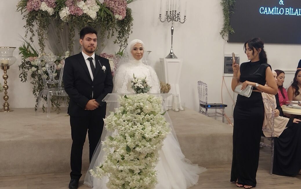 Bursa’ya Kolombiyalı damat