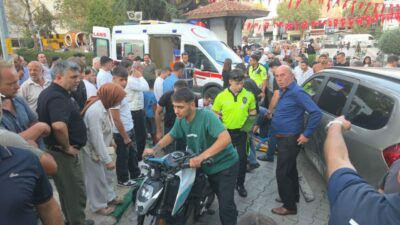 Bursa’da küçük çocuğa motosiklet çarptı