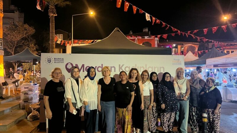 Atlas Köy Tarımsal Kalkınma Kooperatifi, Mudanya Mütareke Meydanı’nda düzenlenen “Meydan