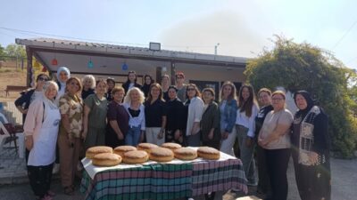 Nilüfer İrfaniye’de ekmekler kadın dayanışmasıyla pişti