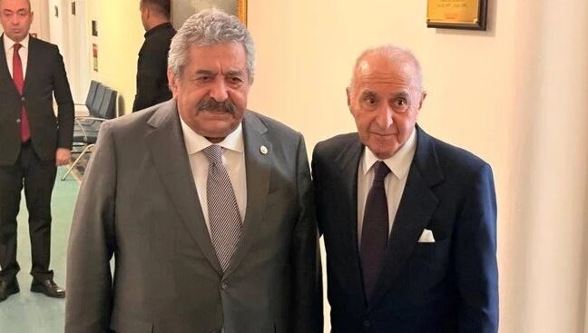 Hikmet Çetin, Feti Yıldız’la görüştü