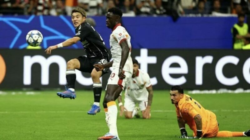 Galatasaray’a Almanya’da şok skor Galatasaray, Şampiyonlar Ligi'nin ilk haftasında Frankfurt'a karşı ağır bir yenilgi