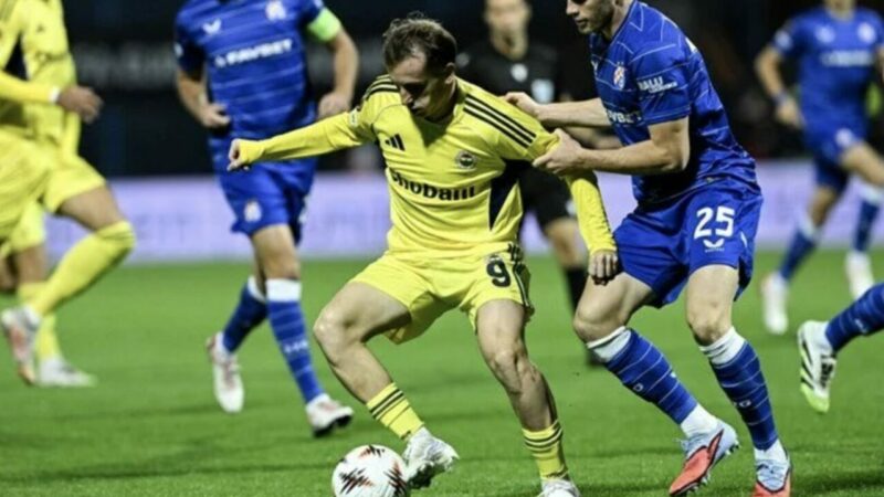 Fenerbahçe’den Avrupa Ligi’ne kötü start Sarı lacivertliler açılış haftasında Dinamo Zagreb deplasmanında 3-1 yenildi.