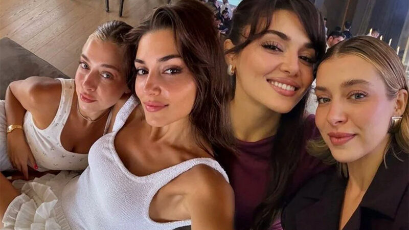 Erçel kardeşler Milano’da Aşk ve Gözyaşı adlı diziyle ekranlara dönen oyuncu Hande Erçel,
