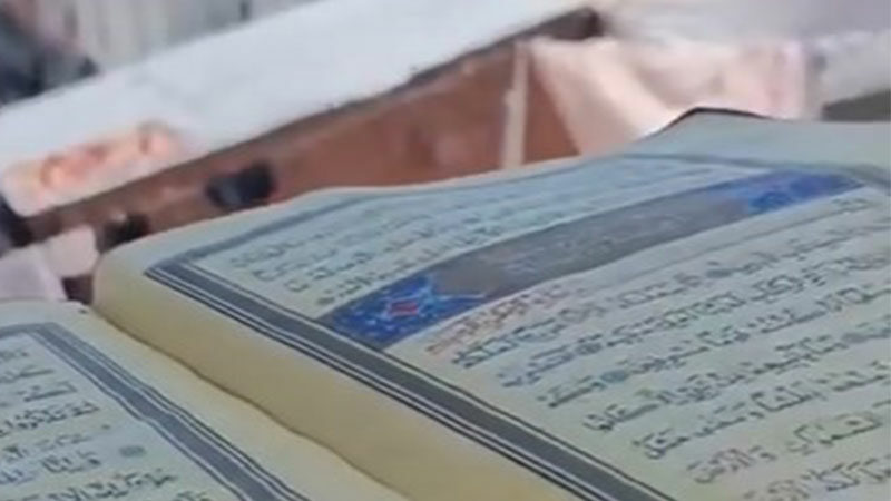 Bursa’nın Gürsu ilçesinde, alevlerin küle çevirdiği evde babaanne ve torunu