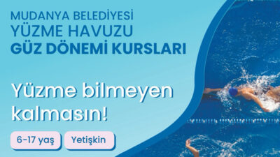 Bursa Mudanya’da yüzme keyfi sonbaharda da sürecek!