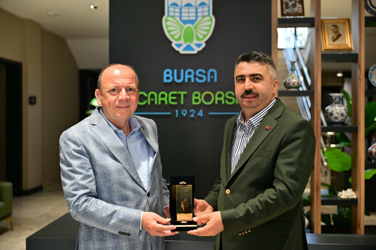 Başkan Yılmaz’dan Bursa TB Başkanı Matlı’ya ziyaret