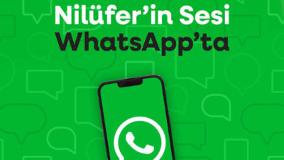 Nilüfer Belediyesi WhatsApp kanalı yayında