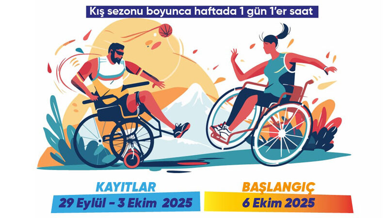 Bursa Büyükşehir Belediyesi, “Spora Engel Yok” sloganıyla başlattığı 2025-2026 Kış