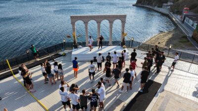 Bursa’daki bu kampta yazın keyfini çıkardılar