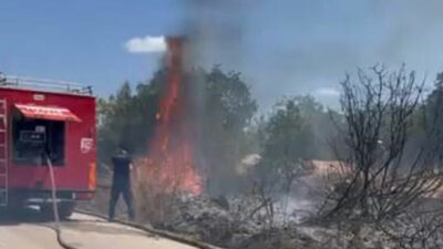 Bursa’da korkutan yangın