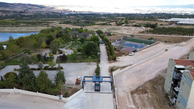 İnegöl Belediyesi’nin Doğa Sporları ve Turizm Merkezi’nde (DOSTUM) başlayan yenileme