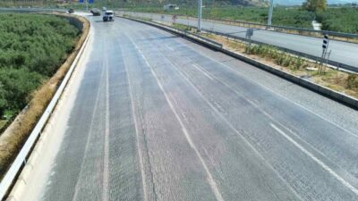 Bursa’daki o yolda iyileştirme çalışmaları sürüyor