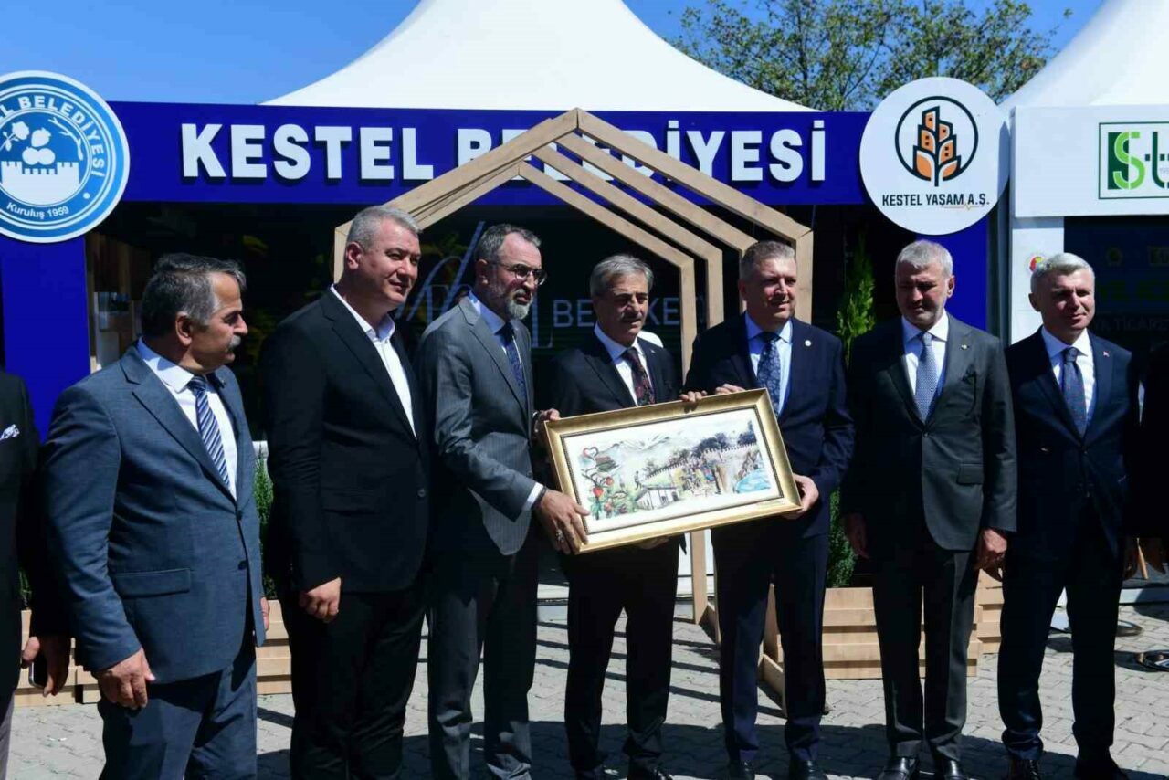Bursa’nın Kestel Belediyesi, uluslararası fuarda yerini aldı