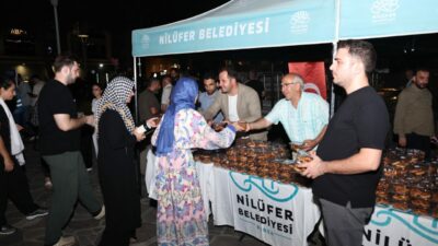 Bursa Nilüfer’de kandil geleneği mahallelerde yaşatıldı