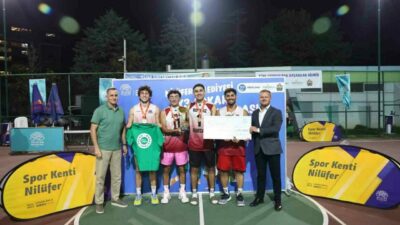 Bursa Nilüfer’de basketbol heyecanı