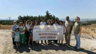 Sigarayı bırakan vatandaşlar Bursa’da fidan dikti